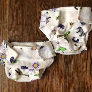 Kawaii Green Baby Diapers